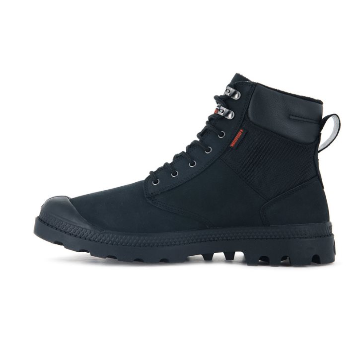 Bottes Palladium Pampa Shield WP+ LUX Femme Noir | FR TJG294B